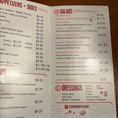 Menu photo 2 Pizza Chef Windsor, VT