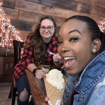 West Orange Creamery - Salted caramel and vegan Oreo!! - Desserts Near Me - Ocoee, Florida