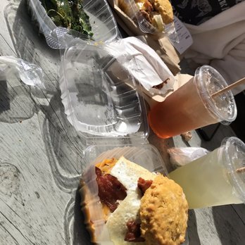Handsome Biscuit - Hella Fitzgerald, collard Seared Greens - Breakfast & Brunch Near Me - Norfolk, Virginia
