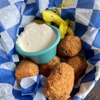 Farmers Kitchen + Bar - Walleye Tator Tots not too popular. - New American Near Me - Minneapolis, Minnesota
