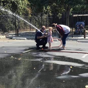 Peppertree Montessori - She even got to spray the hose! - Preschools Near Me - Oceanside, California