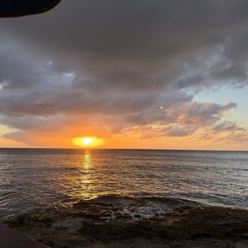 Off the Wall - View from our table. - Pizza Near Me - St Croix, Virgin Islands