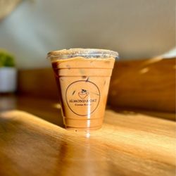 Almond & Oat Coffee Bar - Iced Mocha with Almond milk