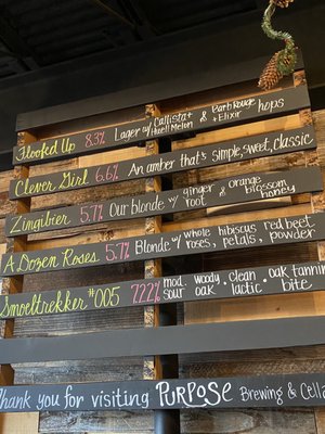 Purpose Brewing and Cellars by null