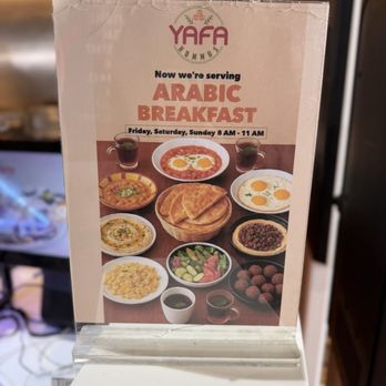 Yafa Hummus - Breakfast - Mediterranean Near Me - Tracy, California