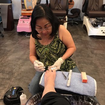Happy Feet & Nail - Tina is doing a great job on my feet as usual - Nail Salons Near Me - Goodyear, Arizona Happy Feet & Nail - Tina is doing a great job on my feet as usual - Nail Salons Near Me - Goodyear, Arizona