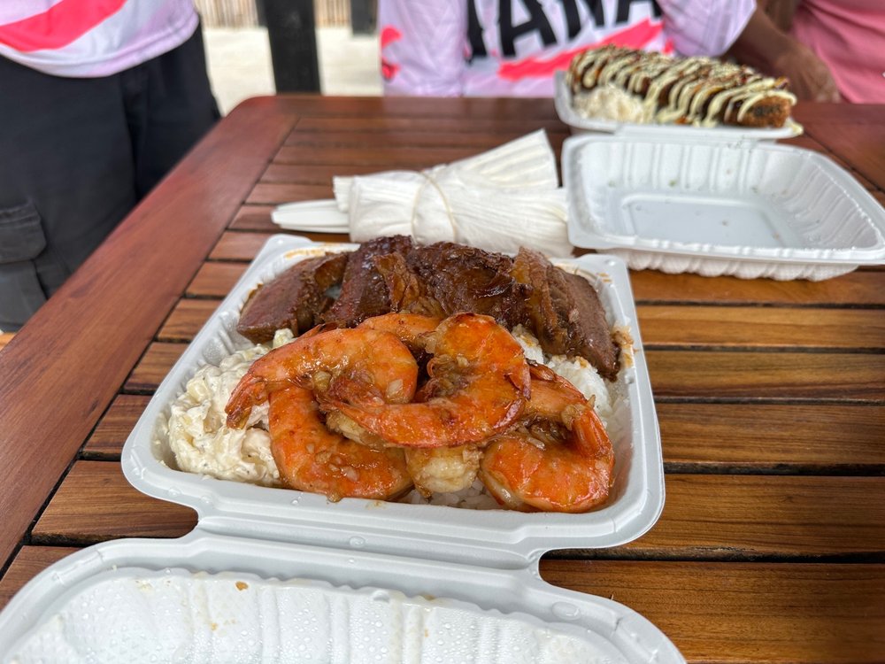 Food from Tita's Grill and Catering