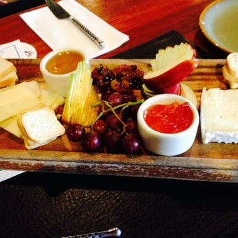 Liquid Assets - Cheeseboard with two cheeses, chestnut honey, chili jam - American Near Me - Ocean City, Maryland