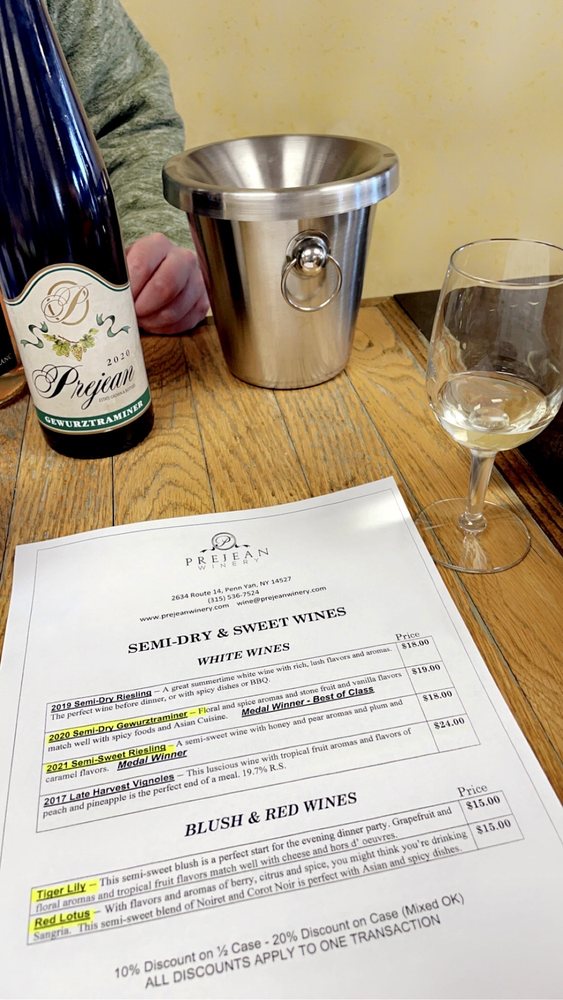 Prejean Winery - vineyard in Penn Yan, NY