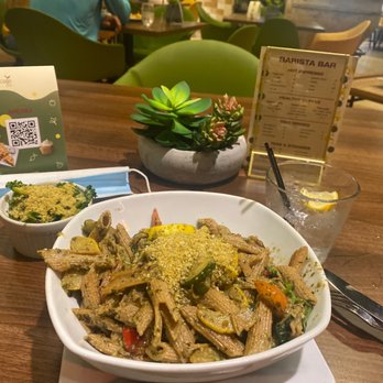 Good Life Cafe - Basil gluten free pasta & kale salad! - Vegan Near Me - Columbia, South Carolina Good Life Cafe - Basil gluten free pasta & kale salad! - Vegan Near Me - Columbia, South Carolina