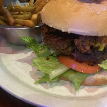 Angry Dog - Biggest burger on the menu...my partner loved it! - Bars Near Me - Dallas, Texas