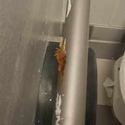 Filthiest bathroom in Hatch, New Mexico.