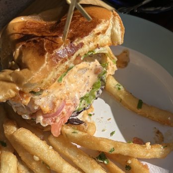 Tasting Notes - Shrimp burger n garlic parsley fries sooo delicious - Coffee & Tea Near Me - Norwood, New Jersey Tasting Notes - Shrimp burger n garlic parsley fries sooo delicious - Coffee & Tea Near Me - Norwood, New Jersey