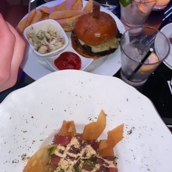 Spire 73 - Hawaiian Tuna Poke, Spire InterContinental Burger. Check out my food ig: @mogrubs - Cocktail Bars Near Me - Los Angeles, California Spire 73 - Hawaiian Tuna Poke, Spire InterContinental Burger. Check out my food ig: @mogrubs - Cocktail Bars Near Me - Los Angeles, California