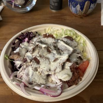 Döner 97 - Beef/Lamb Doner Bowl with Bulgur - German Near Me - Chicago, Illinois