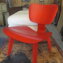 Better Than New Furniture Repair - Eames Chair- Repair Completed!