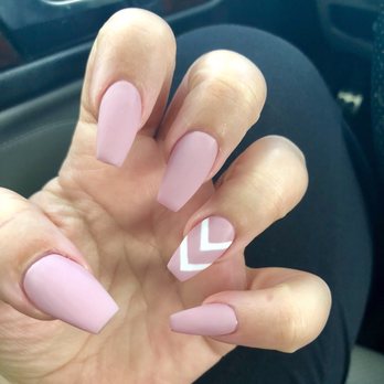 Lavish Nail Bar - Matte, Chevron #76 I think color by JOHN - Nail Salons Near Me - Miramar, Florida Lavish Nail Bar - Matte, Chevron #76 I think color by JOHN - Nail Salons Near Me - Miramar, Florida