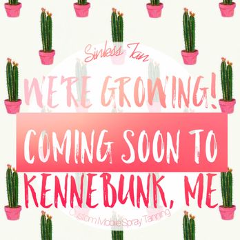 Sinless Tan - Our services are expanding to Kennebunk and its surrounding towns. - Spray Tanning Near Me - Union, New Hampshire Sinless Tan - Our services are expanding to Kennebunk and its surrounding towns. - Spray Tanning Near Me - Union, New Hampshire