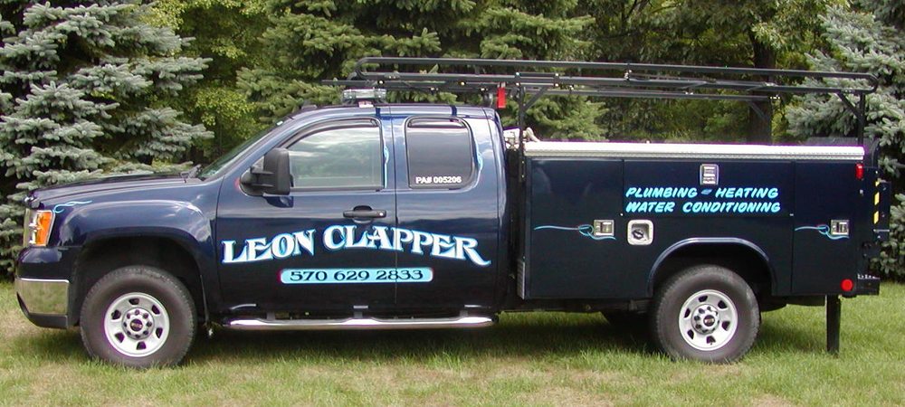 Slide of Leon Clapper Plumbing Heating & Water Conditioning