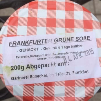 Gärtnerei Schecker - Grüne Soße - Herbs & Spices Near Me - Frankfurt, HE