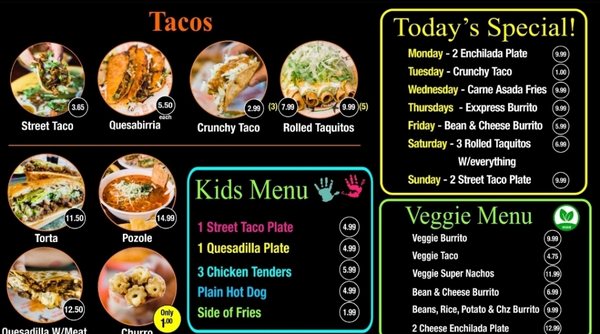 Menu photo 8 Taco Exxpress Sacramento, CA Menu photo 8 Taco Exxpress Sacramento, CA
