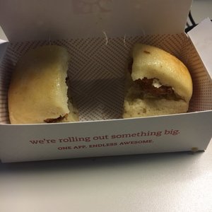 Photo of Chick-fil-A - Atlanta, GA, United States. You best believe I still ate them. But wanted my nuggets :(