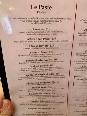 Menu photo 4 Frank's Place Danville, IN