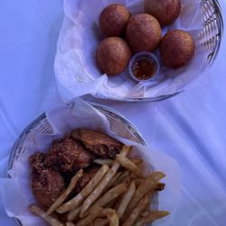 Afrique D Lounge - Fried Chicken Wings and Fries, Puff Puff
