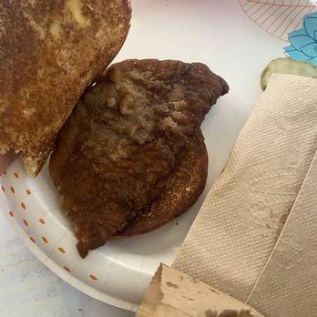 McDonald's - Burn and old crispy chicken!!!! - Fast Food Near Me - Palmdale, California McDonald's - Burn and old crispy chicken!!!! - Fast Food Near Me - Palmdale, California
