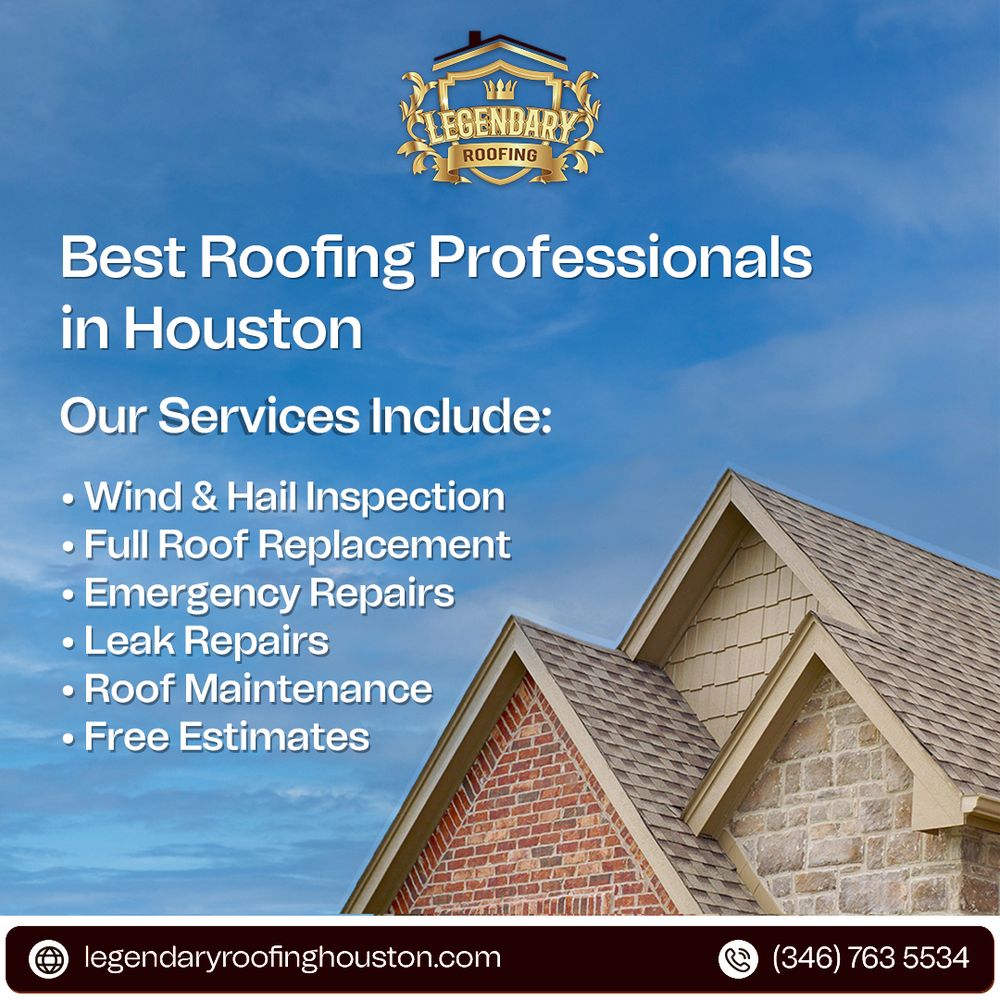 Slide of Legendary Roofing Houston
