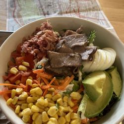 Freshii - Cobb salad with steak (I asked for no cheese )