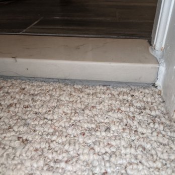 ServiceMaster by Singer - Raised door sill- it used to be level - Damage Restoration Near Me - Baltimore, Maryland