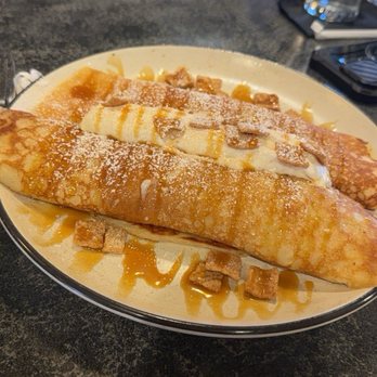 Brekki Brekki - Caramel cinnamon roll crepe pancake - Breakfast & Brunch Near Me - Albuquerque, New Mexico
