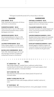 Menu photo 7 Izzy Hops Milwaukee, WI