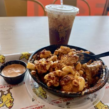 Angry Chickz - Angry Mac + soft drink - Chicken Shop Near Me - Ontario, California