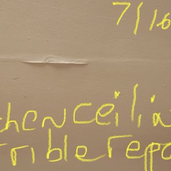 Avalon Wharton - Horrible repair job of the leak in the apartment above by management. - Apartments Near Me - Wharton, New Jersey Avalon Wharton - Horrible repair job of the leak in the apartment above by management. - Apartments Near Me - Wharton, New Jersey