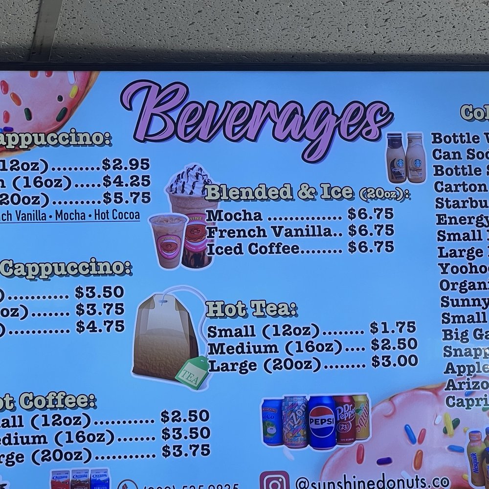 Sunshine Donut - Donuts Near Me - Patterson, California Sunshine Donut - Donuts Near Me - Patterson, California