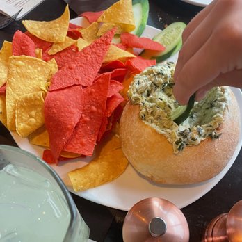 110 Grill - Spinach dip bread bowl - Burgers Near Me - Hopkinton, Massachusetts
