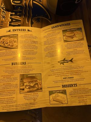 Menu photo 2 LandShark Bar & Grill Hollywood, FL