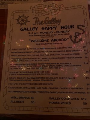 Menu photo 2 The Galley Santa Monica, CA Menu photo 2 The Galley Santa Monica, CA