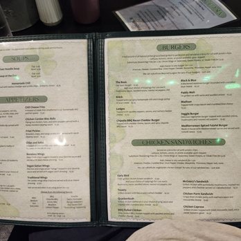 McGeary's - Menu: apps and burgers - Pubs Near Me - Albany, New York