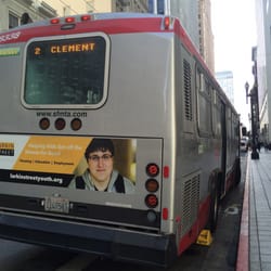 MUNI - 2 Clement - 2 Clement to Park Presidio Blvd