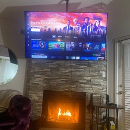 Mounted TV Mounted TV