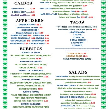 Little Mexico - Menu - Mexican Near Me - Beaufort, North Carolina Little Mexico - Menu - Mexican Near Me - Beaufort, North Carolina