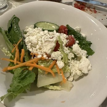 Mamma G's - Side salad with crumbled blue cheese - Italian Near Me - Rochester, New York Mamma G's - Side salad with crumbled blue cheese - Italian Near Me - Rochester, New York