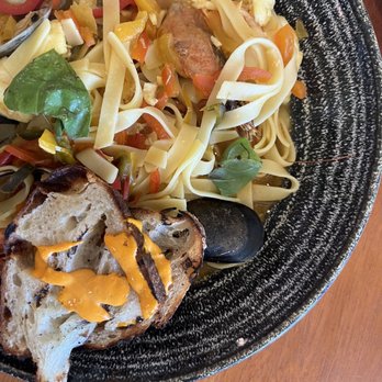 Brix - Seafood Tagliatelle - New American Near Me - Napa, California Brix - Seafood Tagliatelle - New American Near Me - Napa, California