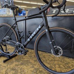 Trek Bicycle Store - Greenville - 2024 TREK Domane AL 5 GEN 4 with 35V Bontrager Elite carbon wheels and GP5000 S TR tires.