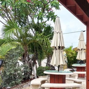 The Fish House - Outdoor front patio - Seafood Near Me - Key Largo, Florida The Fish House - Outdoor front patio - Seafood Near Me - Key Largo, Florida
