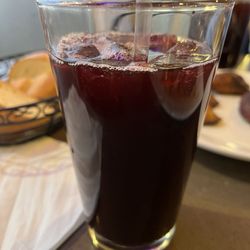 Mochica Restaurant - Chicha Morada - Very good!!