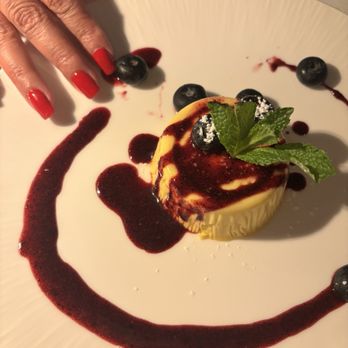 Da Angelino - Passion fruit panna cotta - Italian Near Me - Coconut Grove, Florida